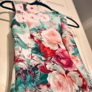 Calvin Klein Floral Dress Size 0